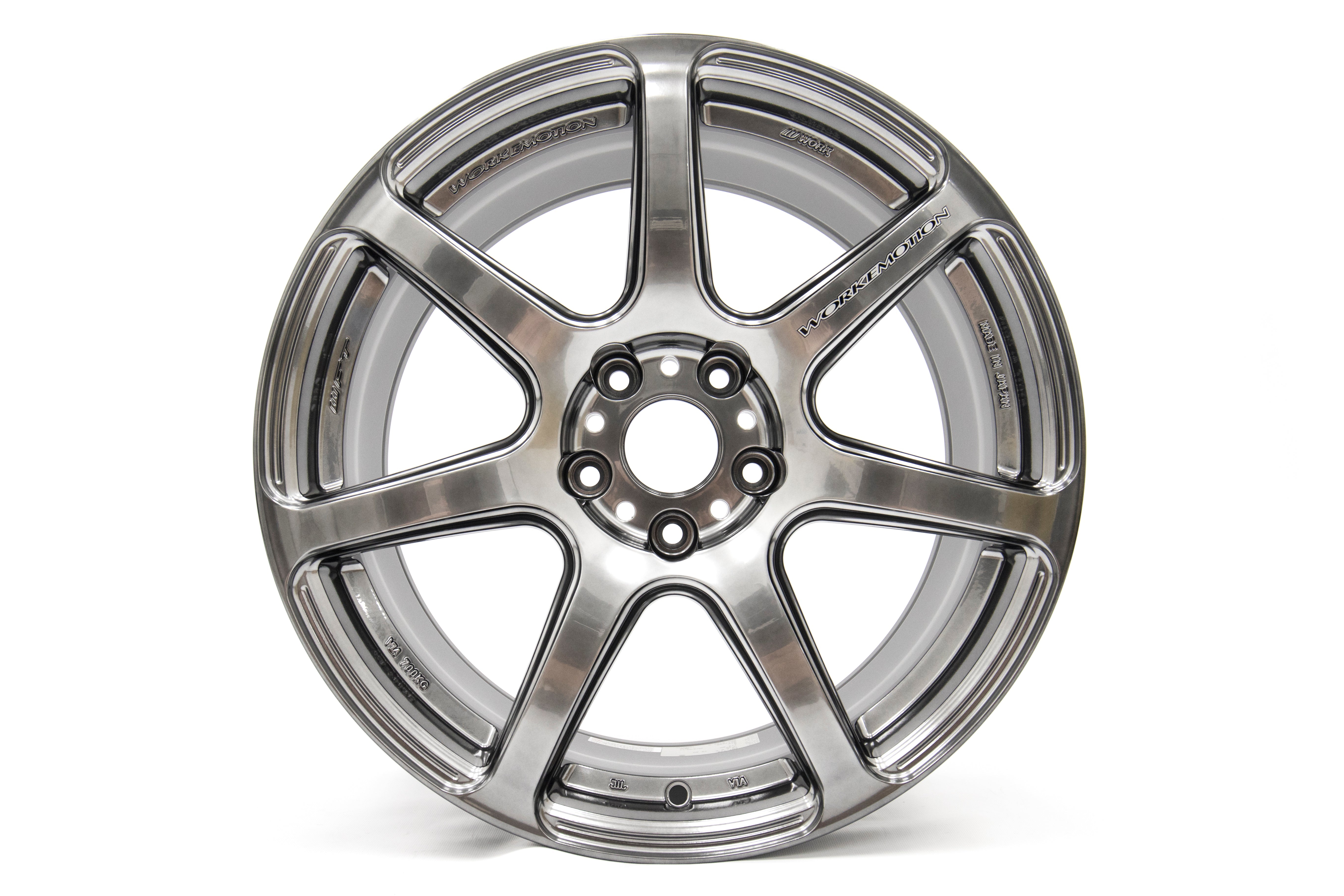 Work Wheels Emotion T7R GT Silver (Middle Concave) 18x8.5 +38 5x114.3 (Sold As Pair) - 2015-2024 Subaru WRX / 2015-2021 STI / 2019-2024 Forester